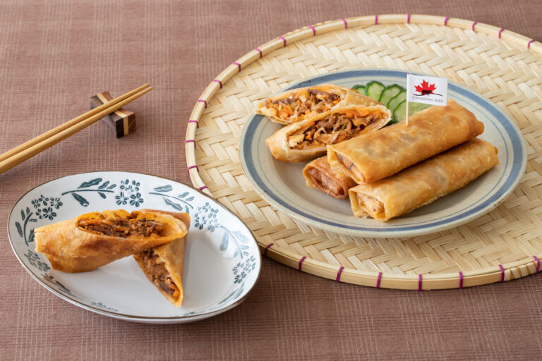 炸牛肉春捲 成品照01