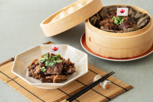 荷葉粉蒸牛肉 成品照01