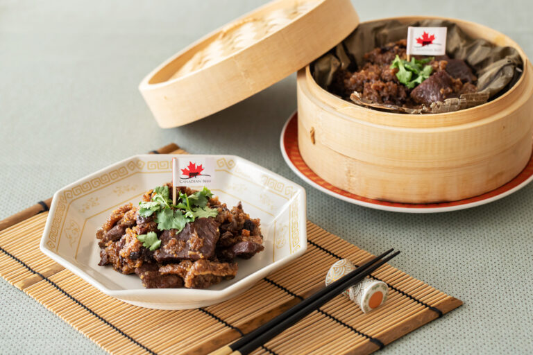 荷葉粉蒸牛肉 成品照01