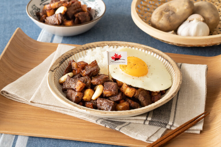 牛小排免治飯 成品照01